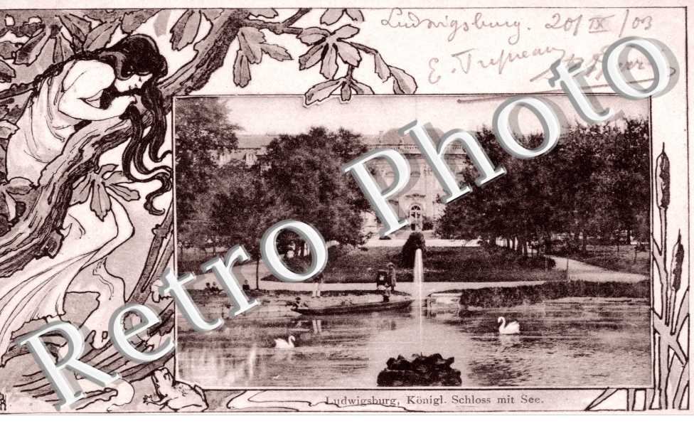 schloss mit see