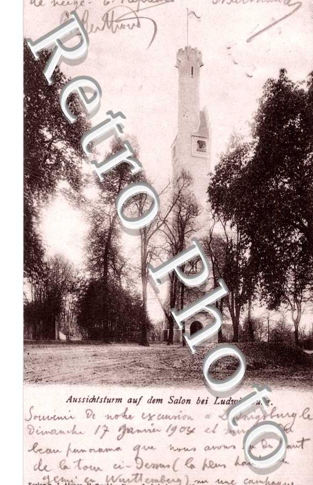 Aussichtsturm auf dem Salon