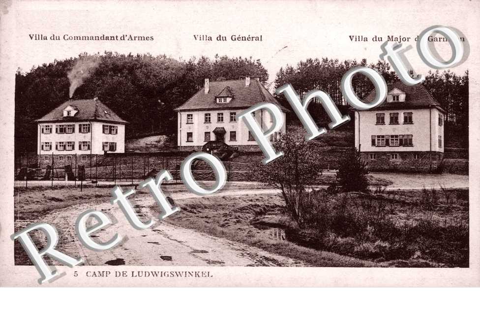Le Camp, Villa du General, du Commandant d'Armes, du Major de Garnison