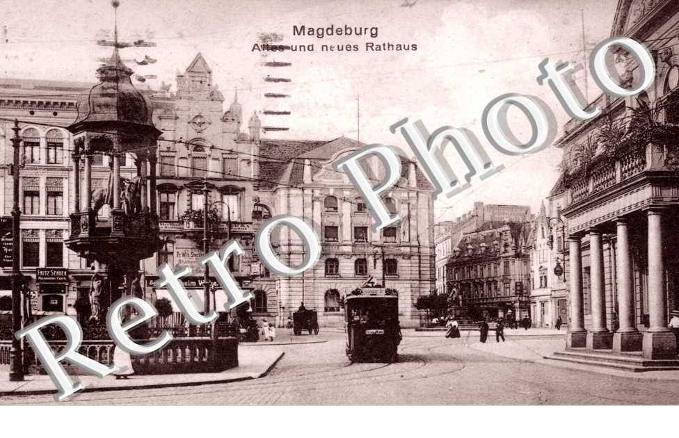 Allee und Rathaus