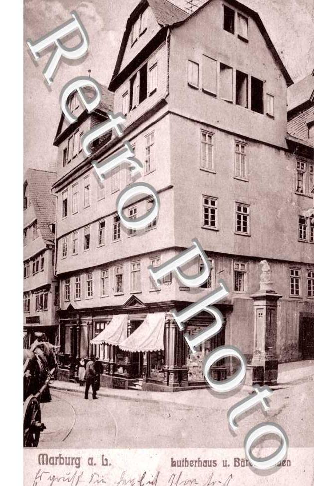 Lutherhaus u. Barenbrunnen