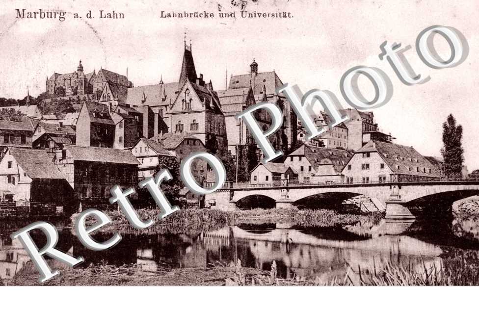 Lahnbrucke und Universitat