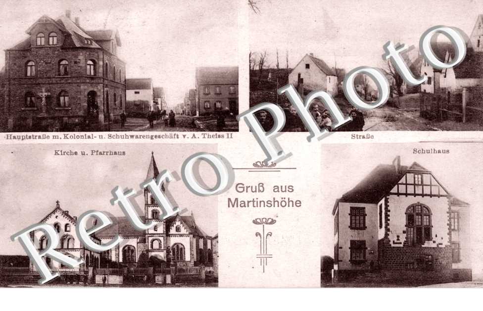 Kirche, Strasse, Schulhaus, Hauptstrasse