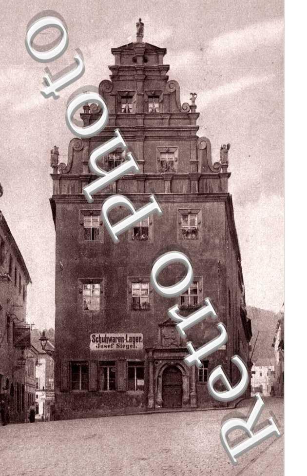 giebel des bahrmannschen Hauses
