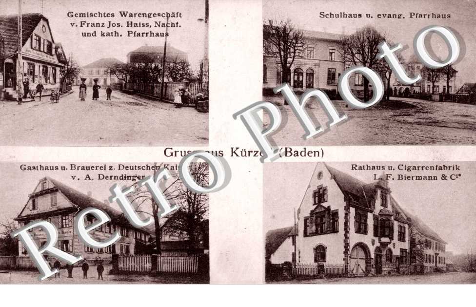 Carte multivues, Gruss aus Kurzell