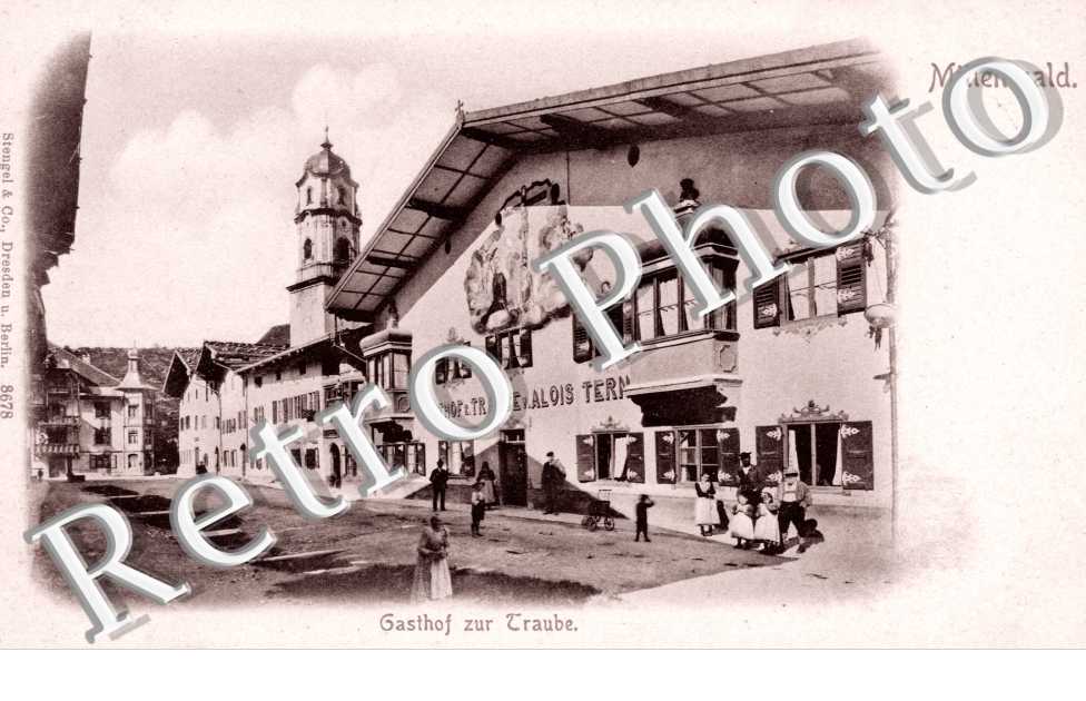 Mittenwald gegen Wettersteinspitxe