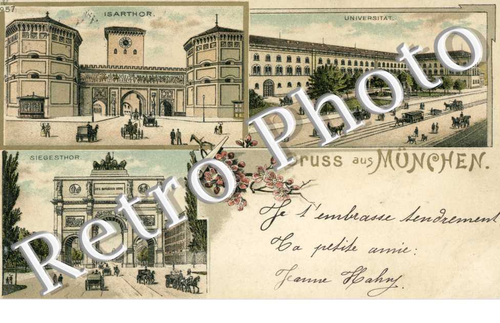 Isarthor Universitat  Siegesthor