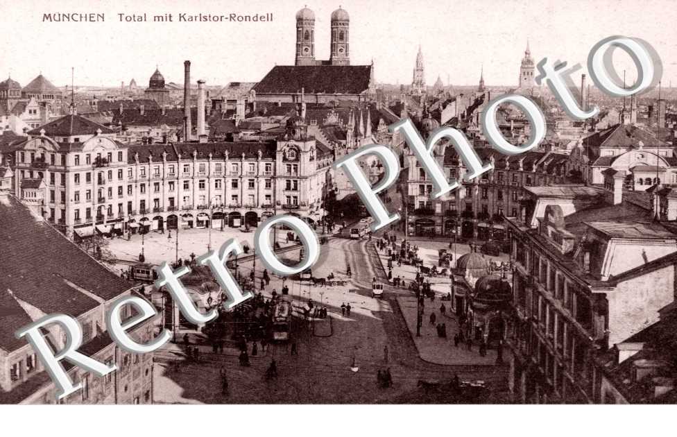 Total mit Karlstor-Rondell