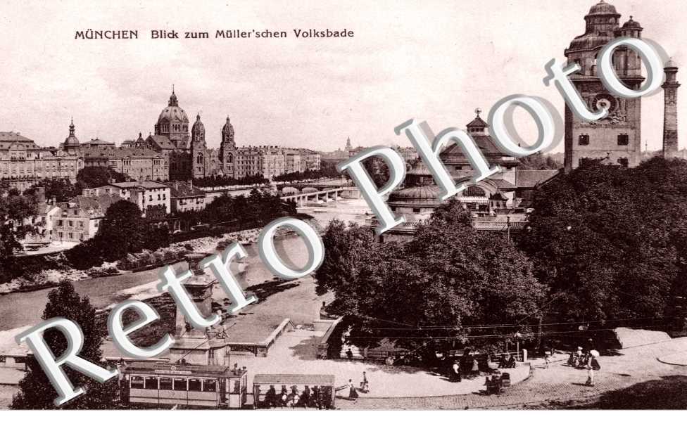 Blick zum Muller'schen Volksbade