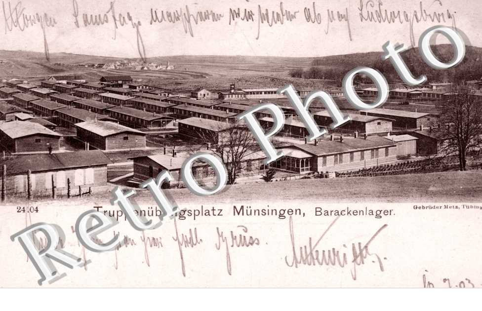 Truppenubungsplatz, Barackenlager