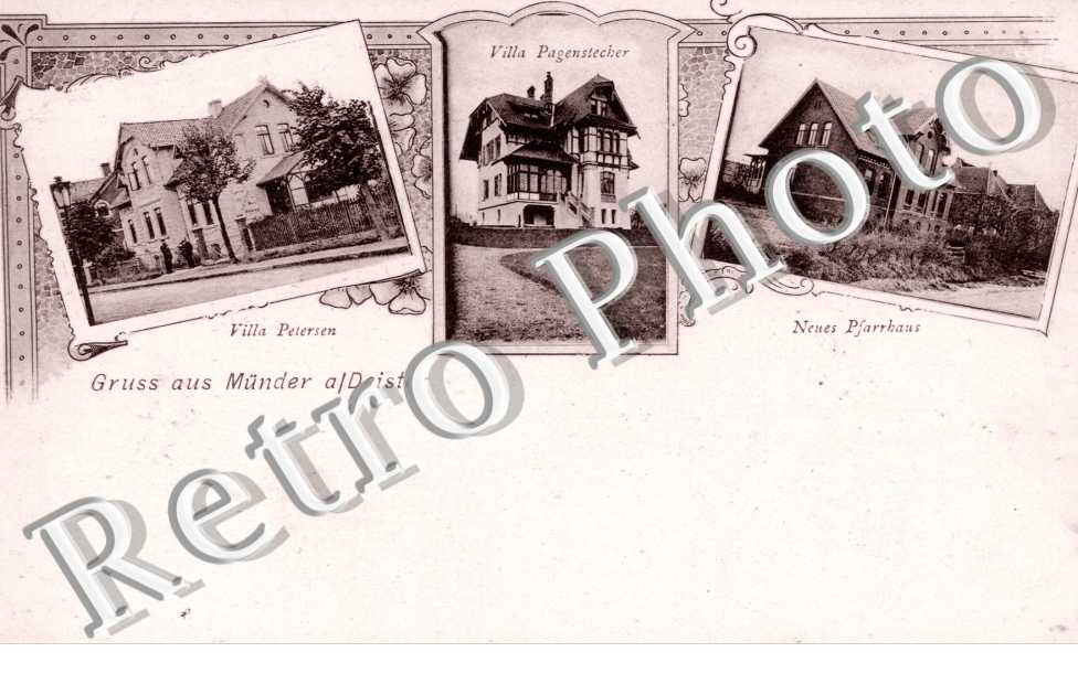 villa Petersen, villa Pagenstecher, neue pfarrhaus