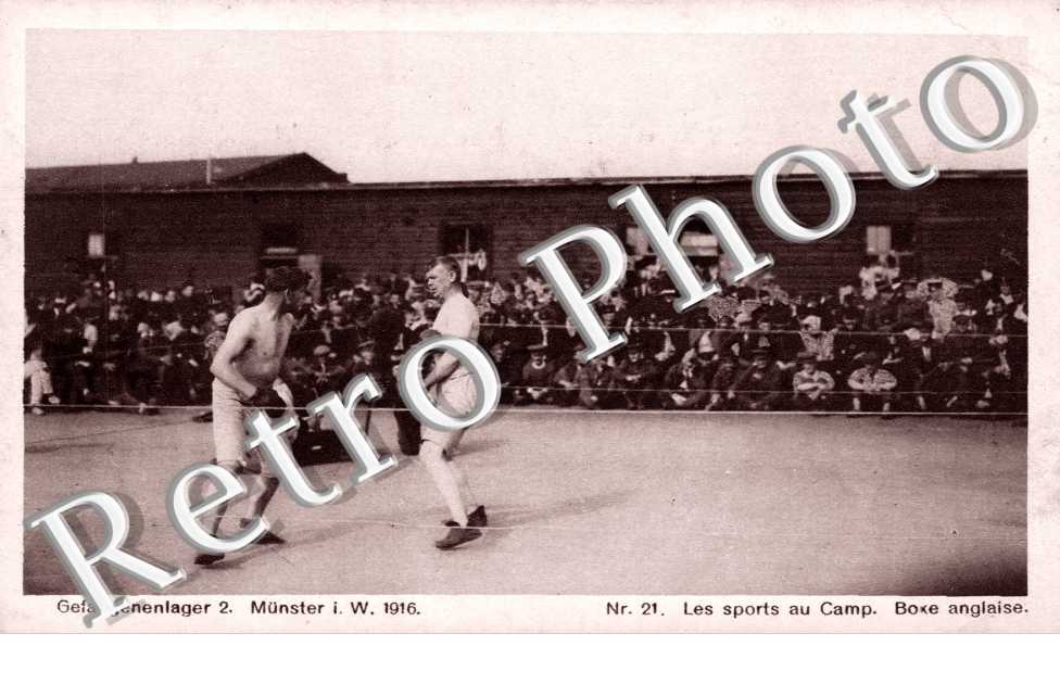 Gefangenenlager, les sports du Camp, Boxe anglaise