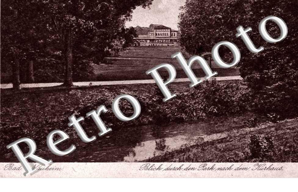 Blick Durch den Park