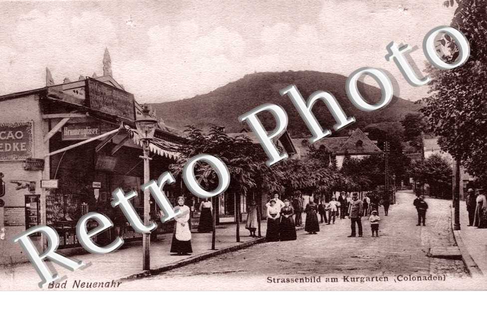 Strassenbild am Kurgarten (Colonaden)