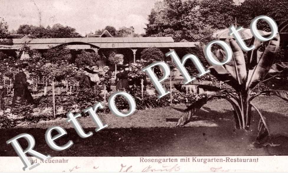 Rosengarten mit Kurgarten Restaurant