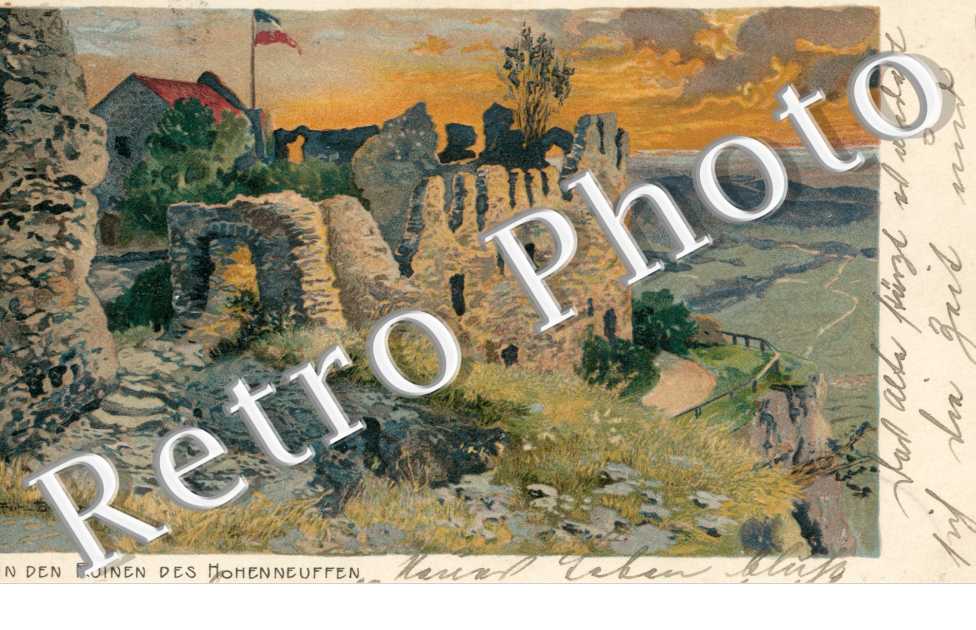In den Ruinen des Hohenneuffen