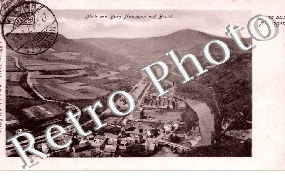 blick von burg Nideggen auf bruck