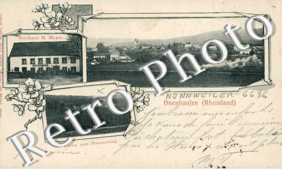 Otzenhaufen, Gasthaus M. Meyer, Partie vom Hunnenring