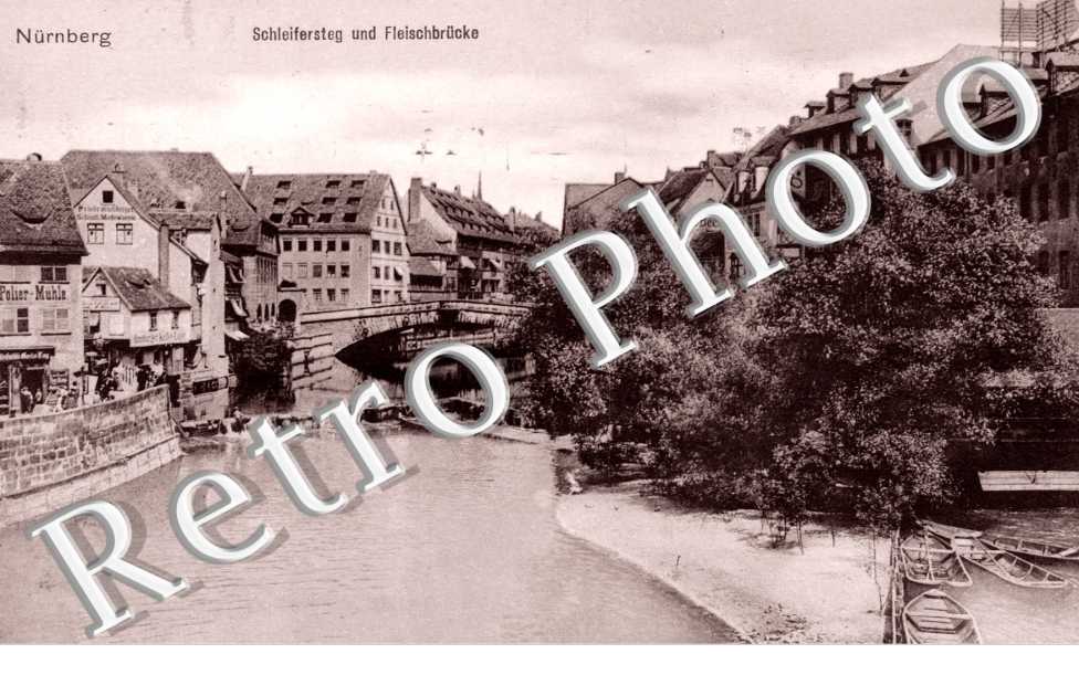 Schleifersteg und Fleischbrucke