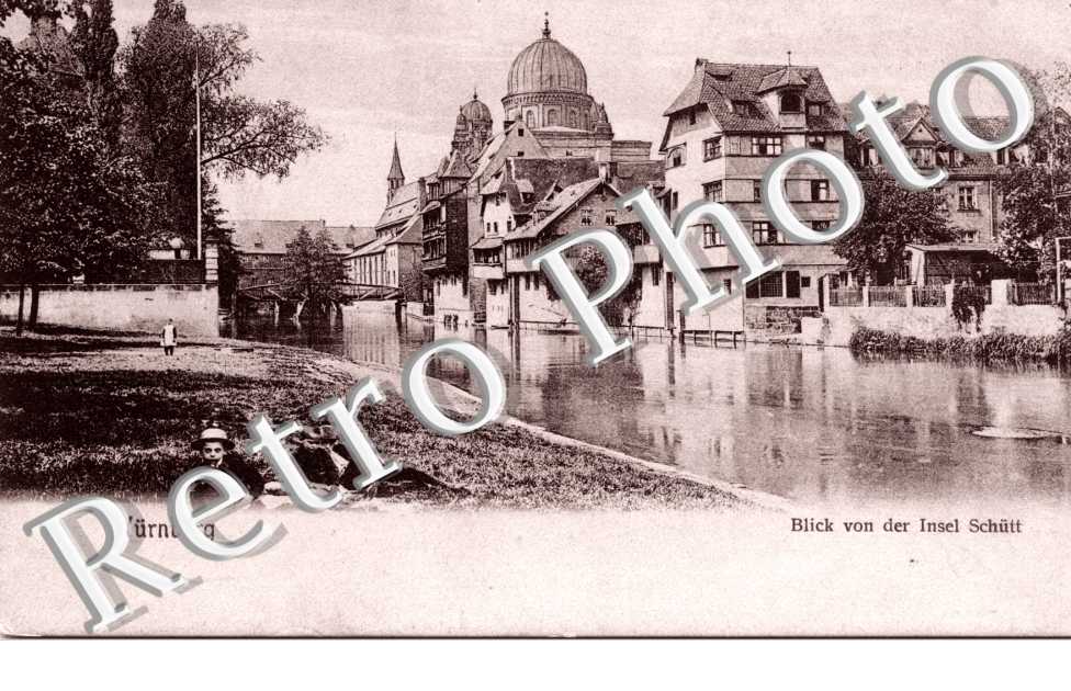 Blick von der Insel Schutt