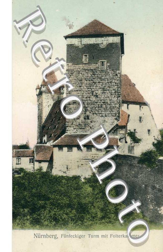 Funfeckiger Turm mit Folterkammer