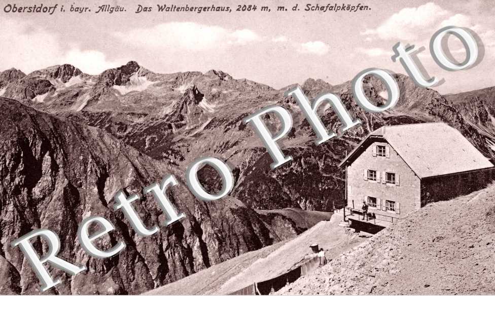Allgau Das Waltenbergerhaus  Schafalkopfen