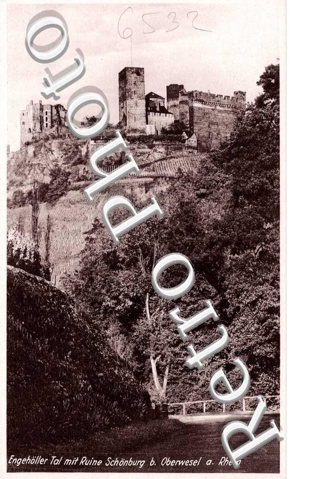 Engeholler Tal mit Ruine Schonburg