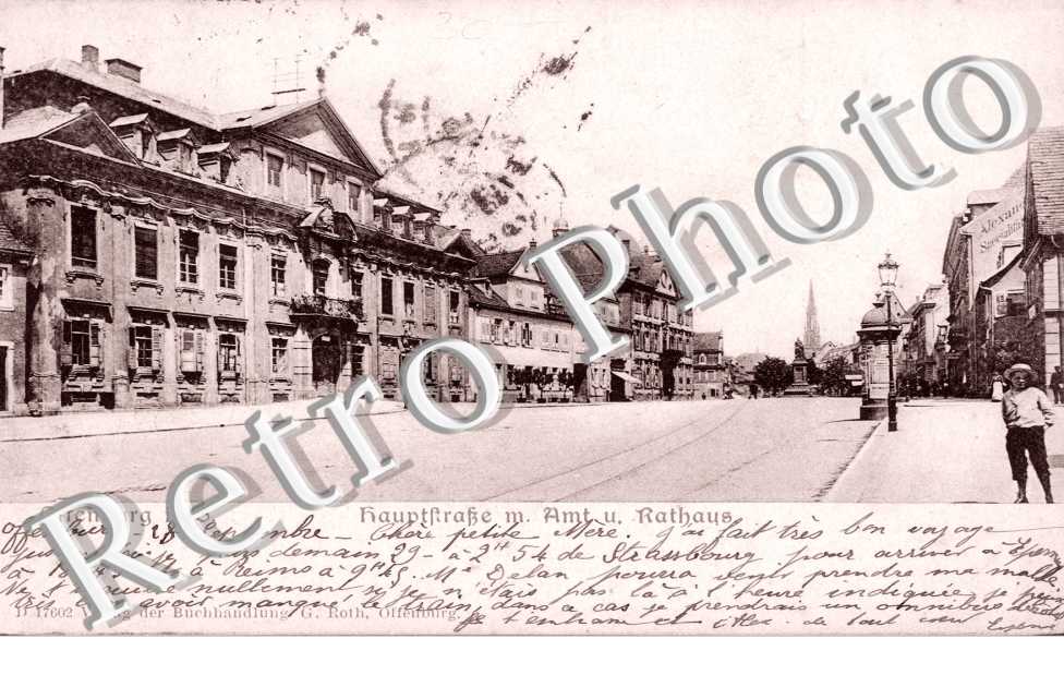 Hauptstrasse m. Amt u. Rathaus