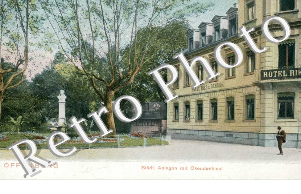 Stadt. Anlagen mit Okendenkmal