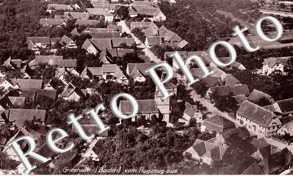 Griesheim vom Flugzeug aus