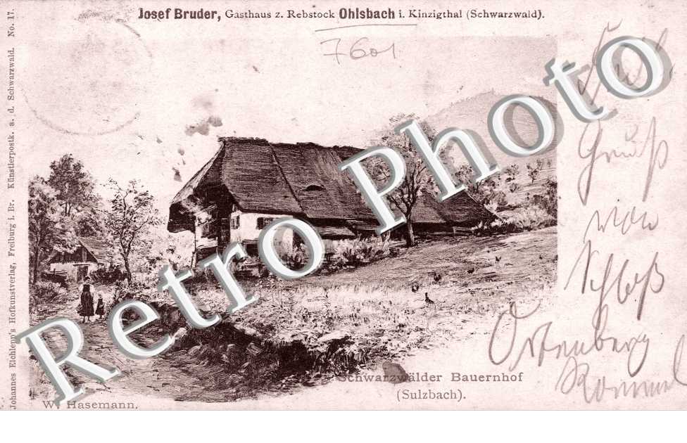 Josef Bruder, Schwarzwalder Bauernhof