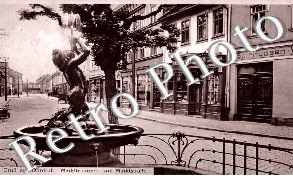 marktbrunnen und Marktstrasse