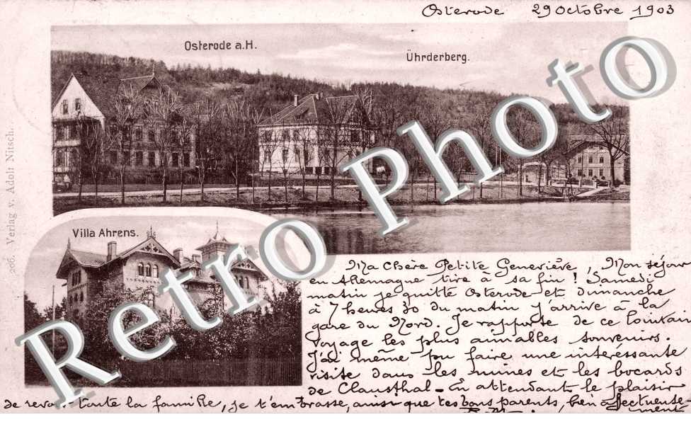 Villa Ahrens, Uhrderberg