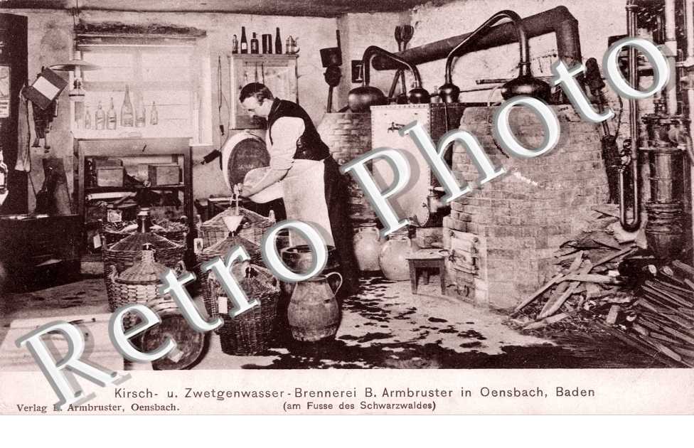 Kirsch u. Zwetgenwasser Brennerei B. Armbruster in Oensbach