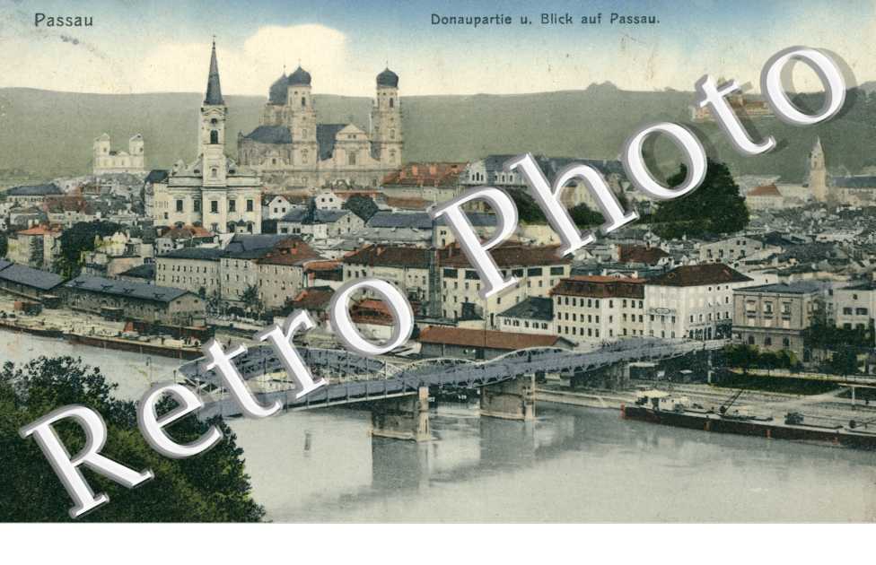 Donaupartie u. blick auf Passau