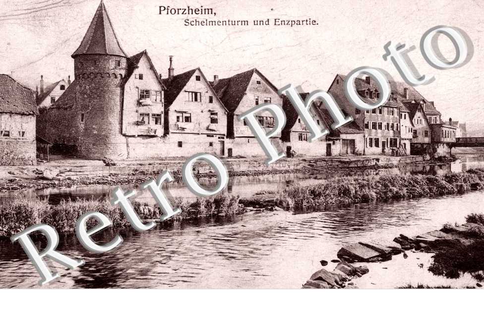 Schelmenturm und Enzpartie