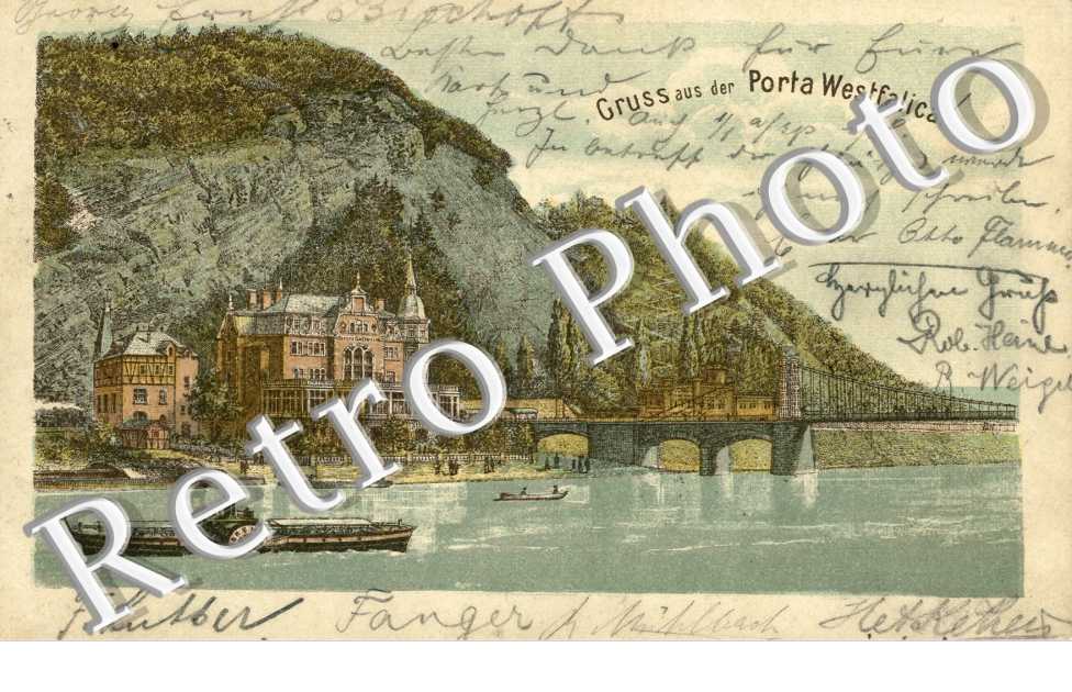 gruss aus der Porta Westfalica
