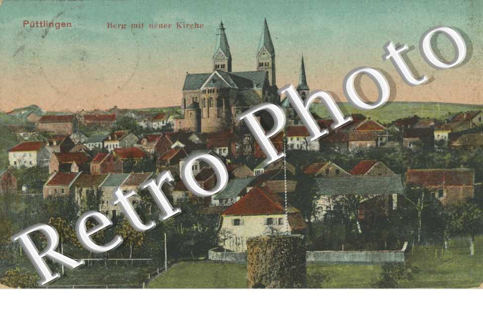 Berg mit neuer Kirche