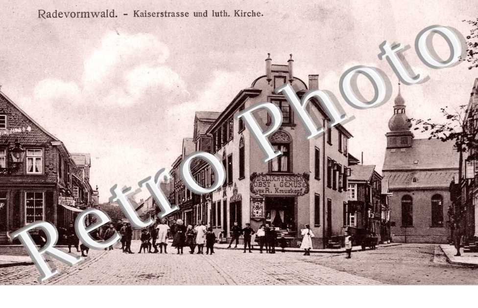Kaiserstrasse und Luth. Kirche