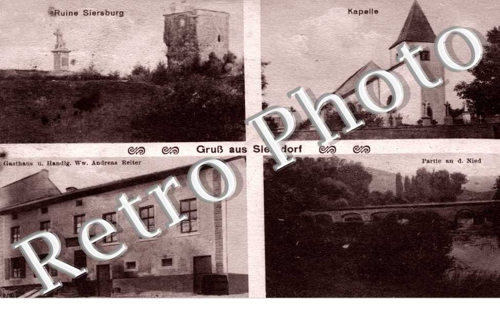 ruine Siesberg, kapelle, partie an d. Nied.