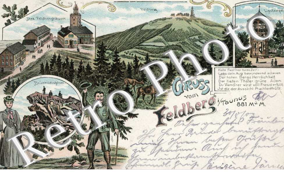 Gruss vom Feldeberg i Taunus