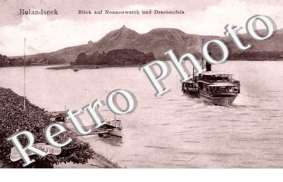 Blick auf Nonnenwerth und Drachenfels