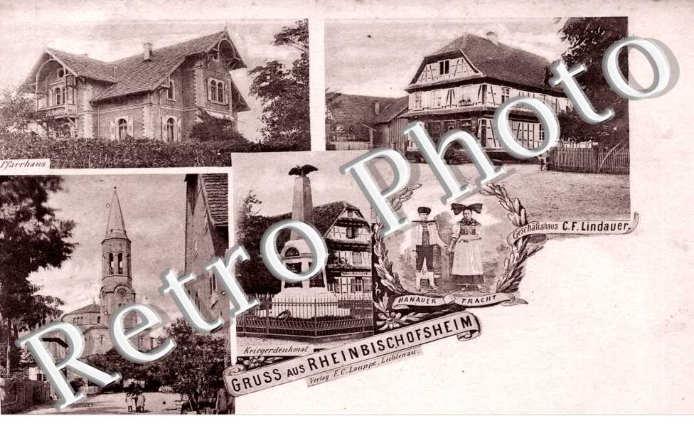 Rheinbischofsheim, pfarrhaus