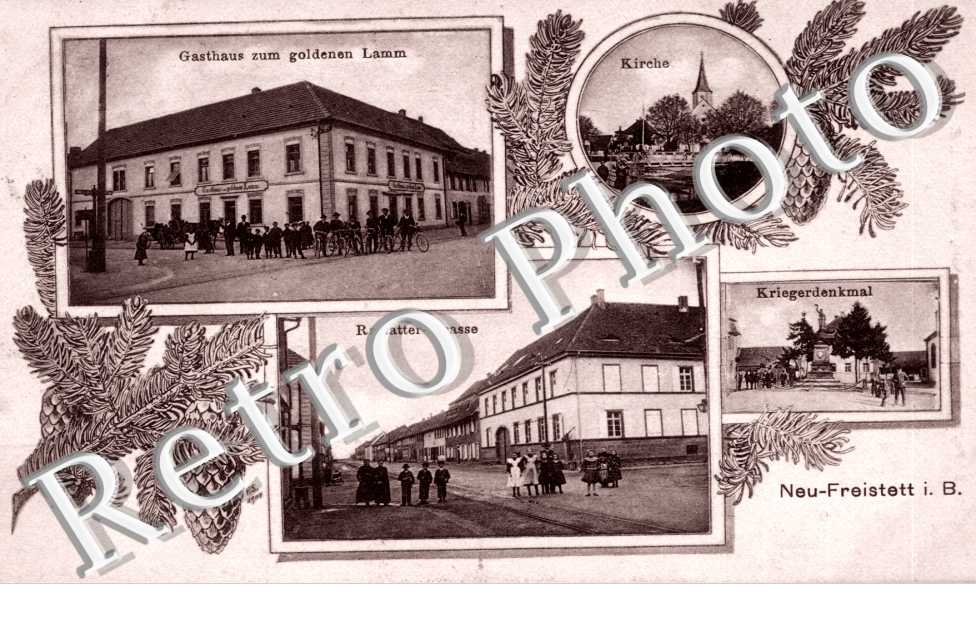 kirche, kriegerdenkmal, Rastatter-strasse