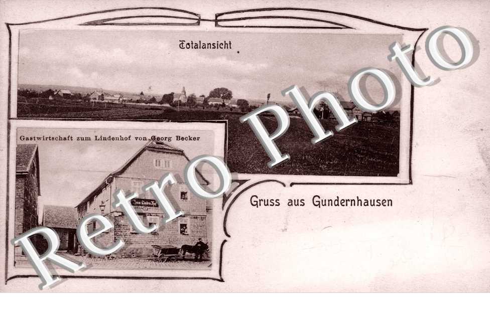 Totalansicht, Gruss aus Gundernhausen