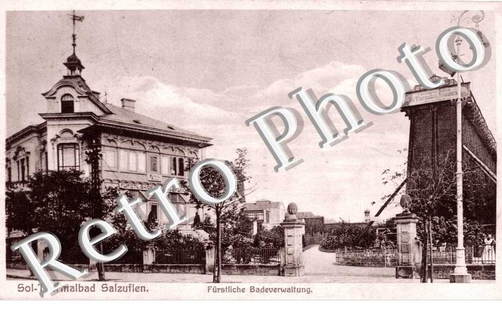 Sol Thermalbad, Furstliche Badeverwaltung
