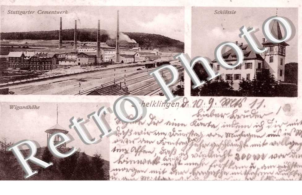 Wigandhohe, Schlossle, Stuttgarter Cementwerk