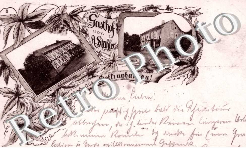 Gruss aus Sellinghausen, Gasthof von A. Stahler