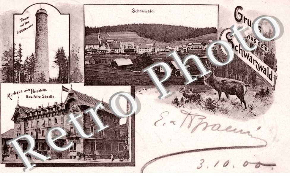 Thurm auf dem Stocklowald, Kurhaus zum Hirschen
