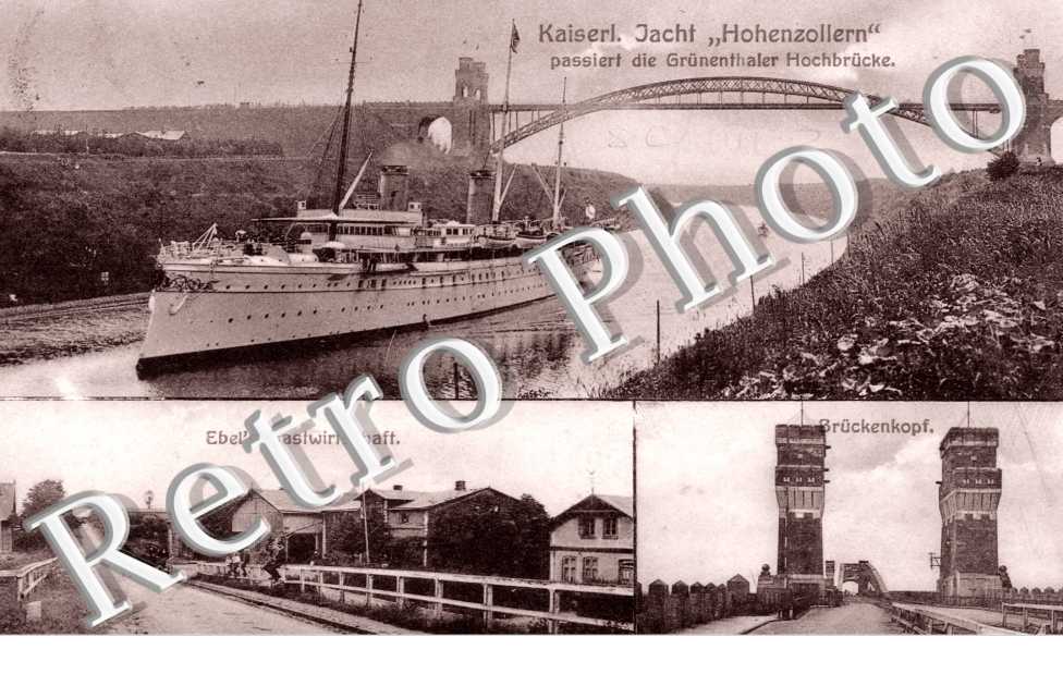 Kaiserl. Jacht Hohenzollern, Bruckenkopf